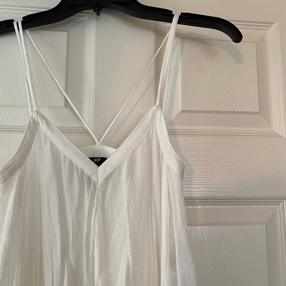 H&M White Boho Tank Top NWOT - Picture 2 of 6